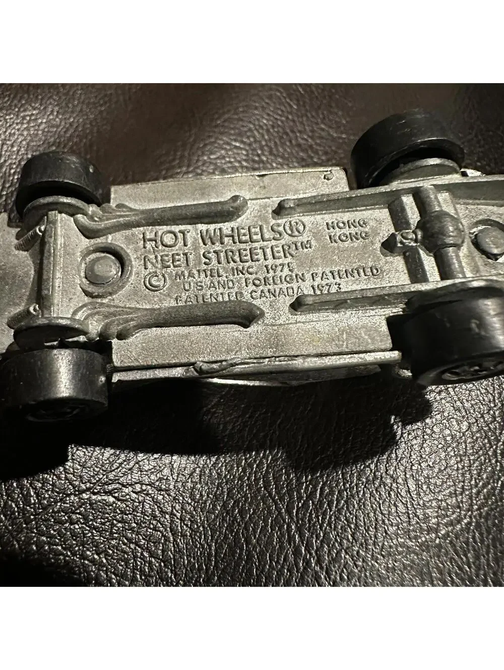 Hot Wheels Neet Streeter Mattel 1975-Made in HK-Silver Ford-Oldie But A Goodie